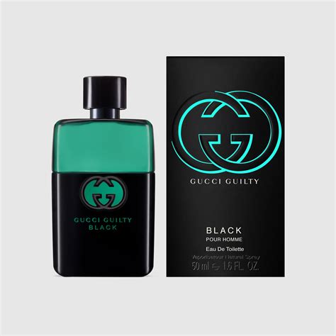 gucci guilty black eau de toilette spray by gucci